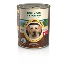  BEWI DOG 800 gram Canned Dog Food turkey and duck flavored